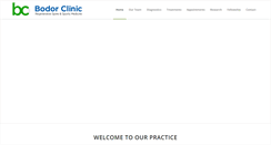 Desktop Screenshot of bodorclinic.com