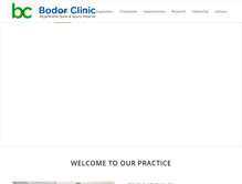 Tablet Screenshot of bodorclinic.com